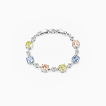 Color Swirl Link Bracelet