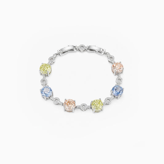 Color Swirl Link Bracelet
