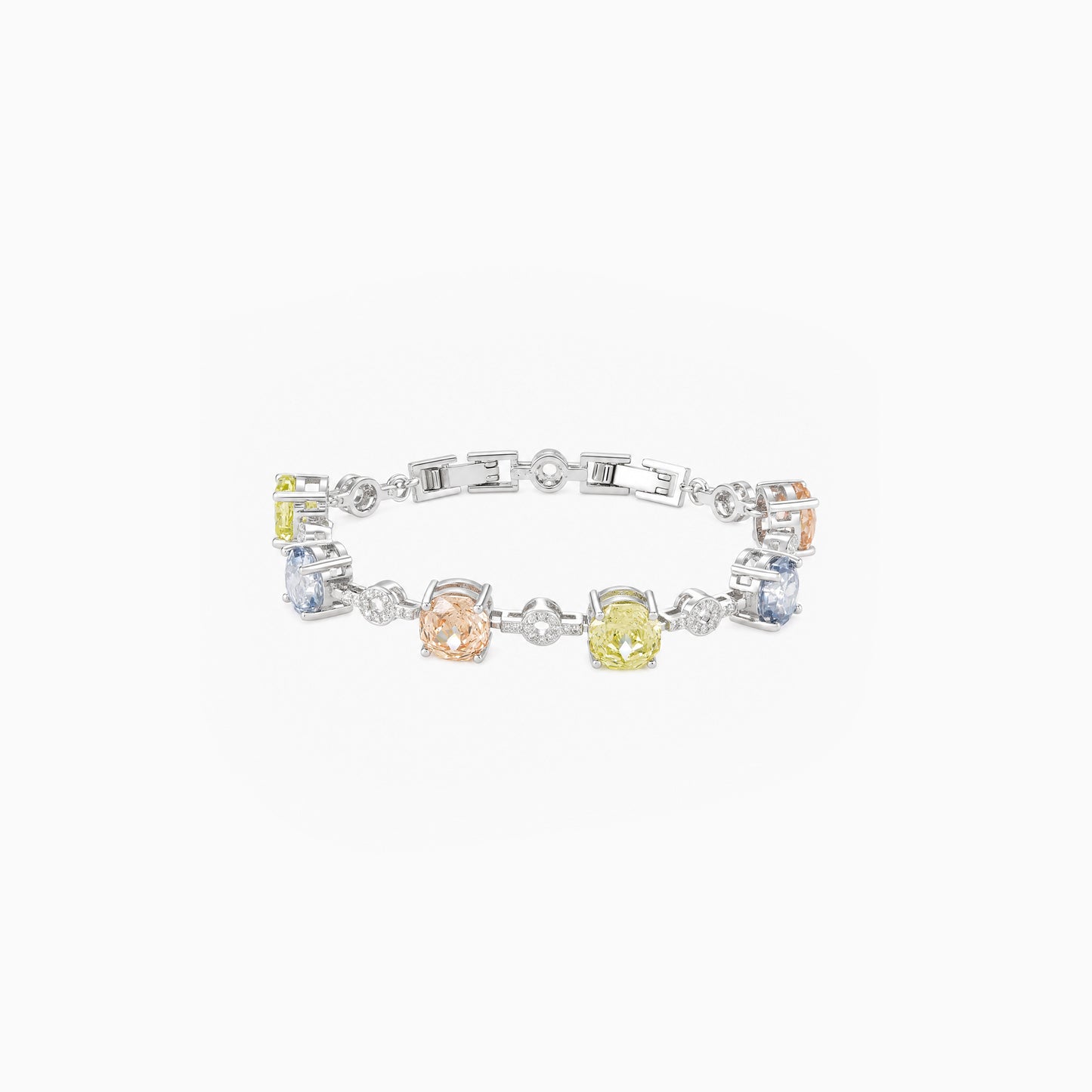 Color Swirl Link Bracelet