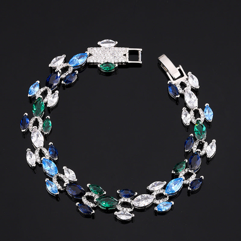 Ice Blue Ocean Bracelet