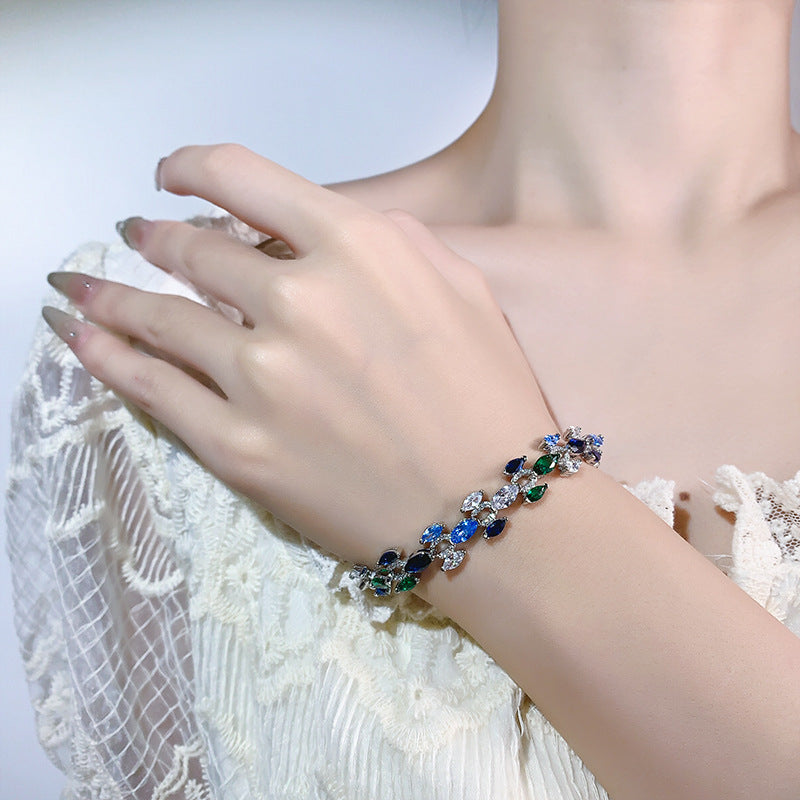 Ice Blue Ocean Bracelet
