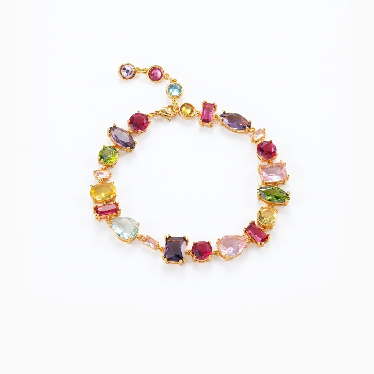 Multi-color Mixed Scatter Bracelet