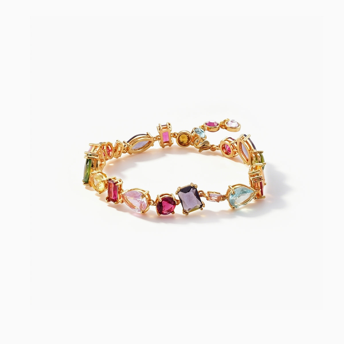 Multi-color Mixed Scatter Bracelet