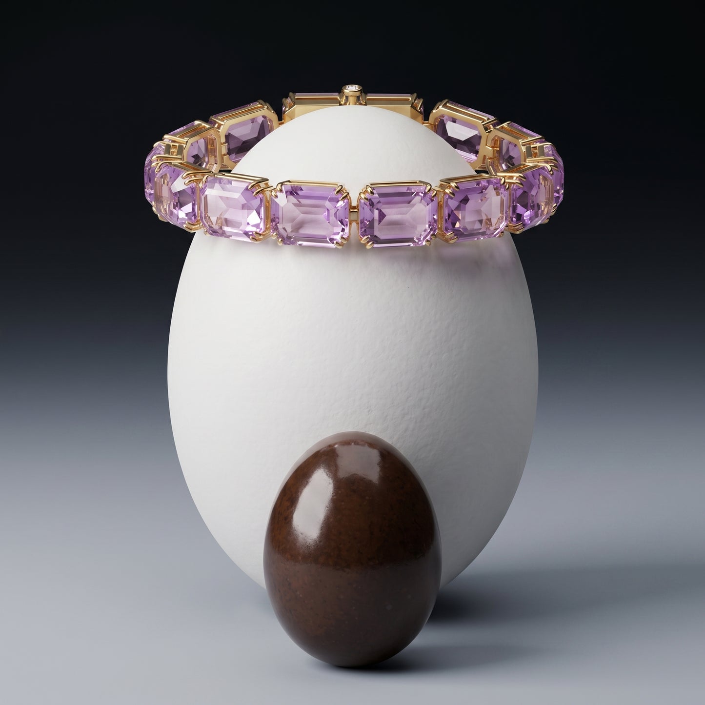 Lavender Rectangle Bracelet