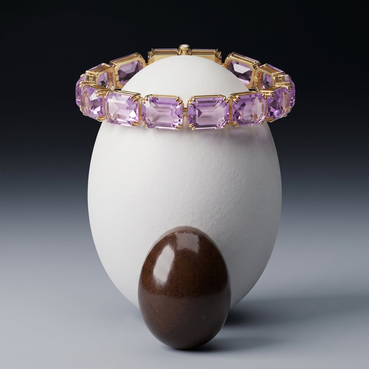 Lavender Rectangle Bracelet