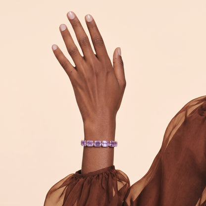 Lavender Rectangle Bracelet