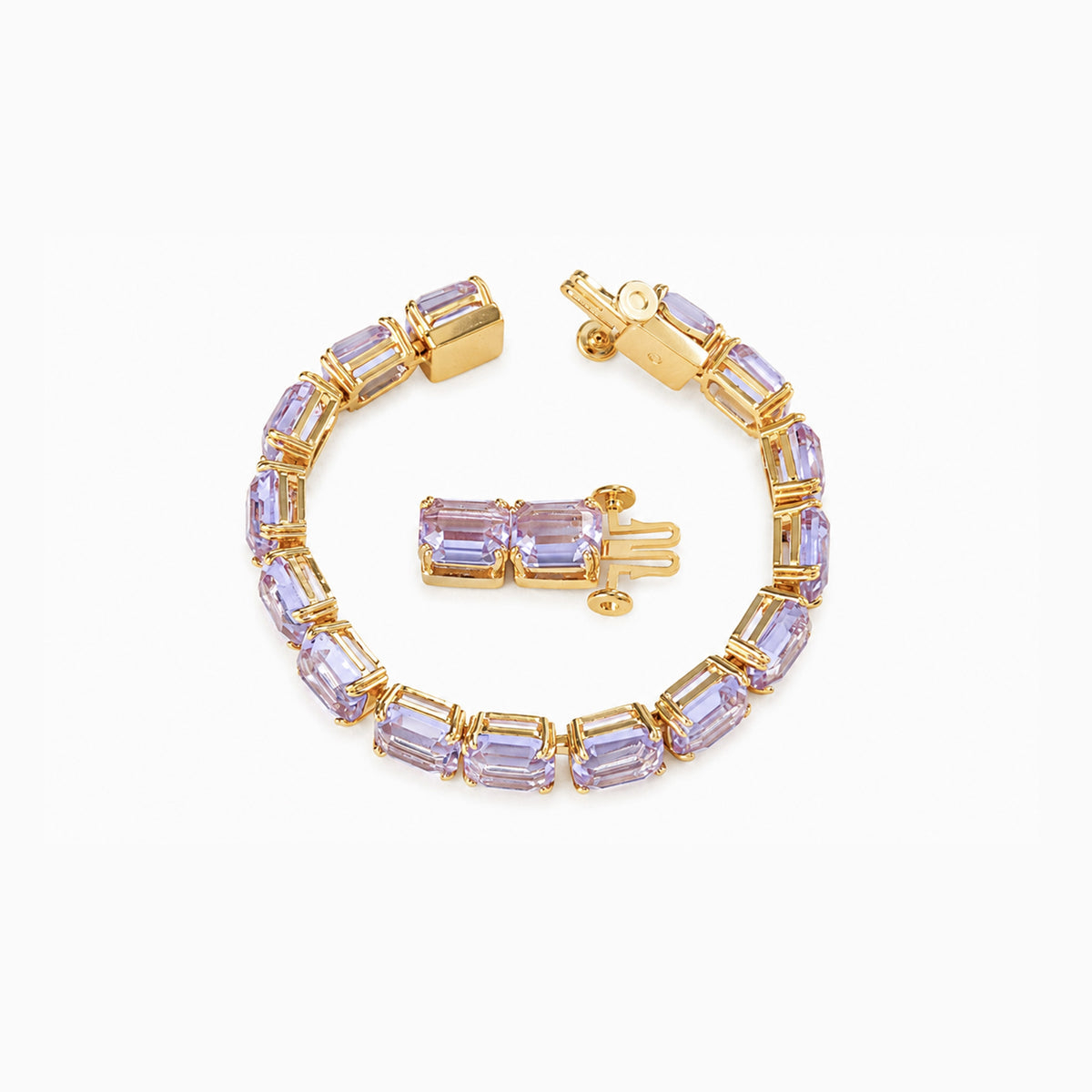 Lavender Rectangle Bracelet