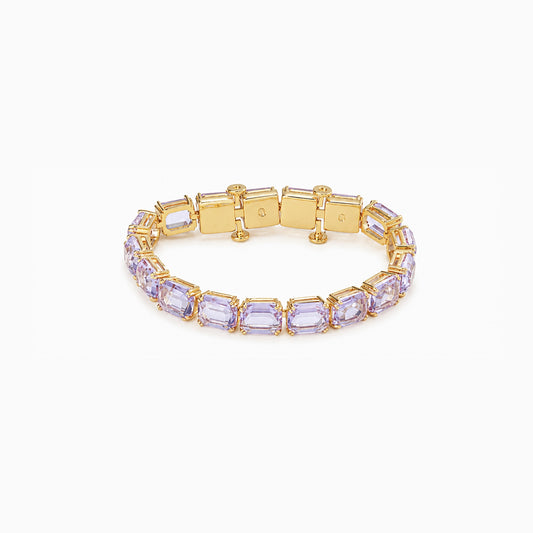 Lavender Rectangle Bracelet