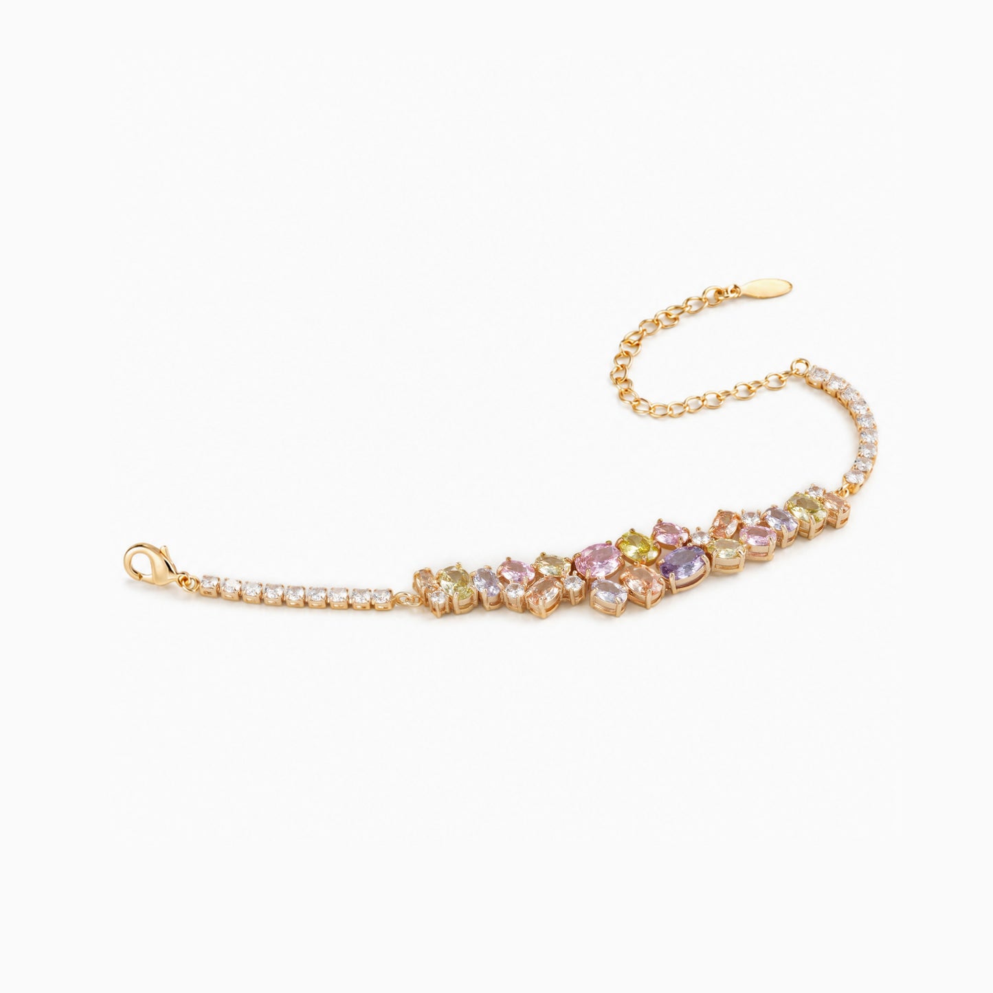 Cluster Leaf Bracelet