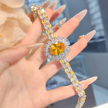 Sunburst Halo Bracelet