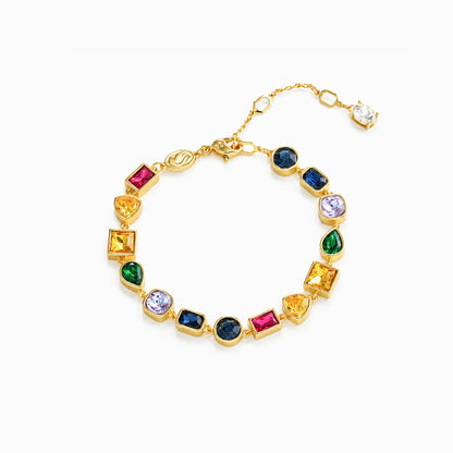 Geometric Collage Bracelet