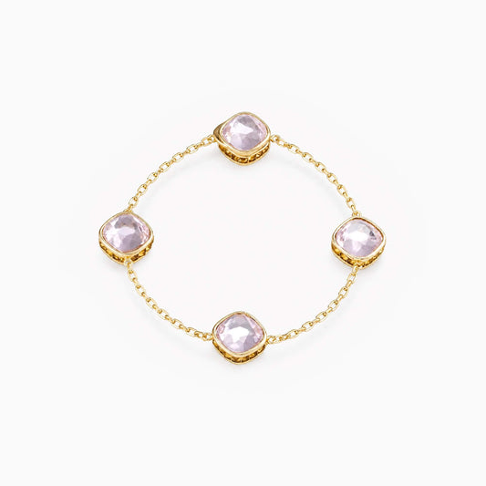 Gem Duo Chain Bracelet