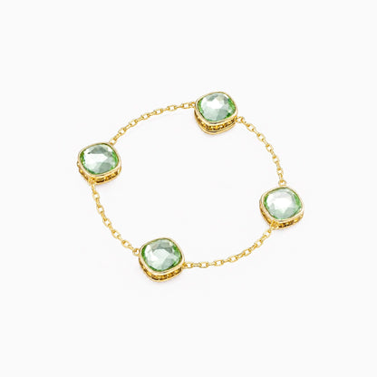 Gem Duo Chain Bracelet