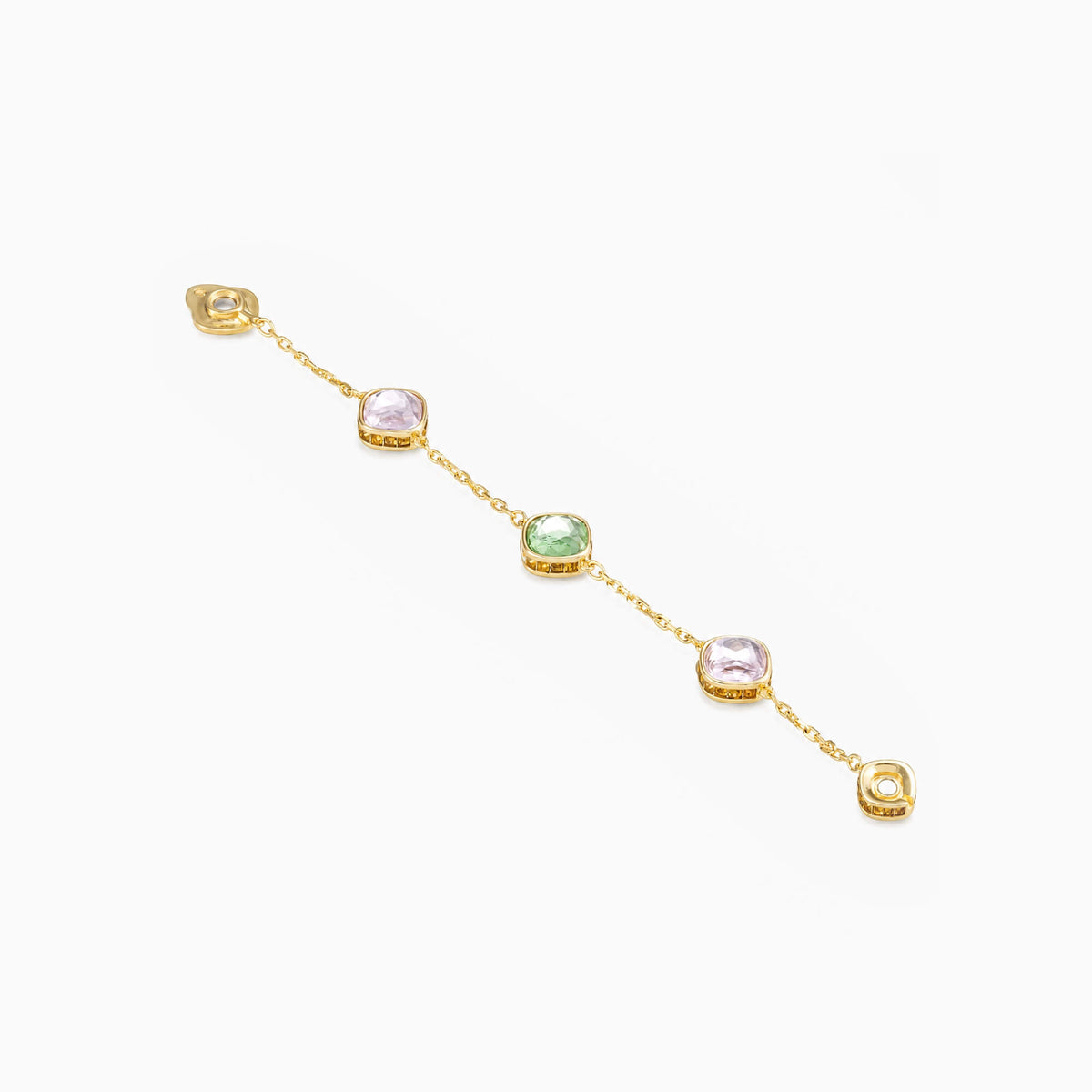 Gem Duo Chain Bracelet