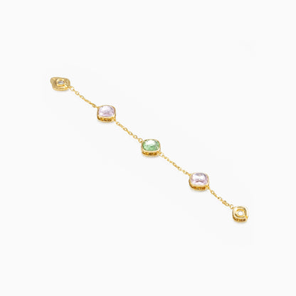 Gem Duo Chain Bracelet