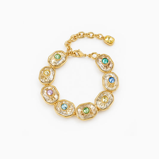 Petite Crystal Inlay Bracelet