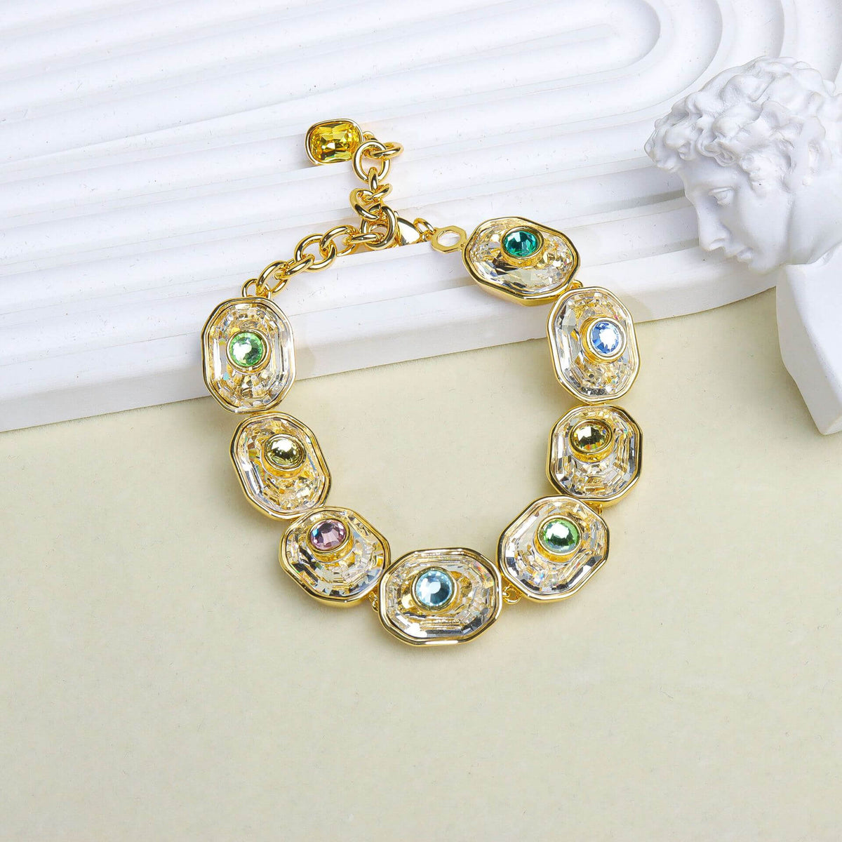 Petite Crystal Inlay Necklace