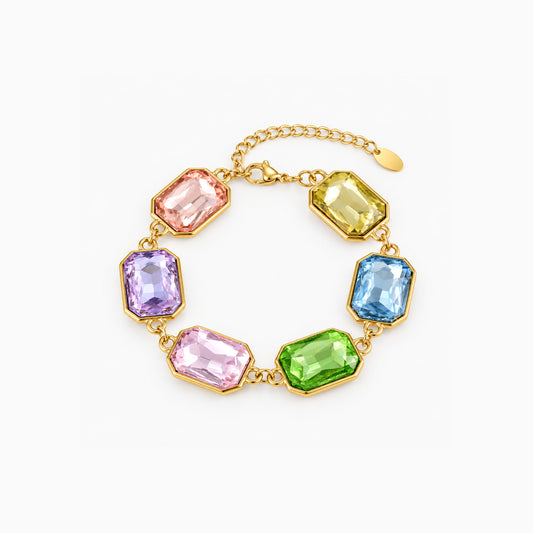 Facet Link Bracelet