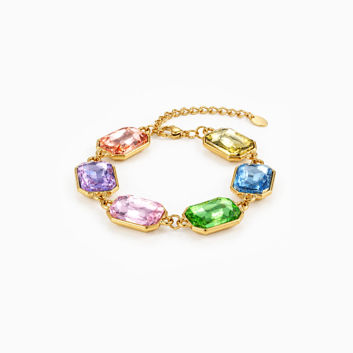 Facet Link Bracelet