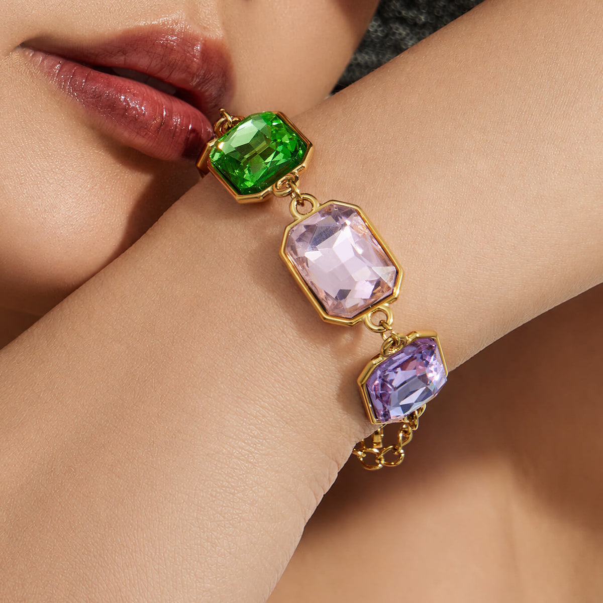 Facet Link Bracelet