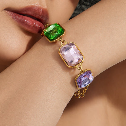 Facet Link Bracelet