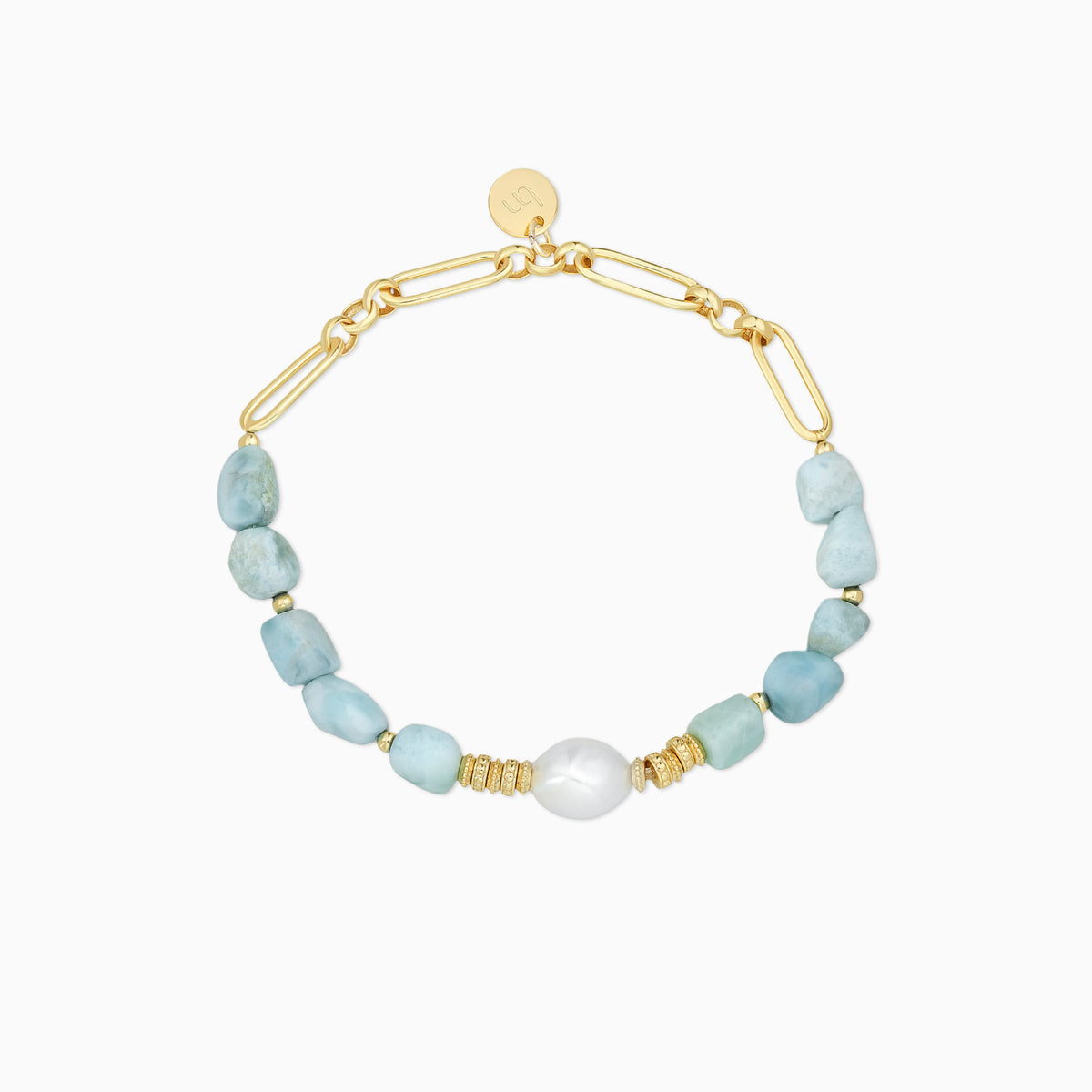 Larimar Chain Bracelet