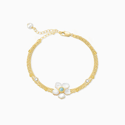 Double-Layer Blossom Bracelet