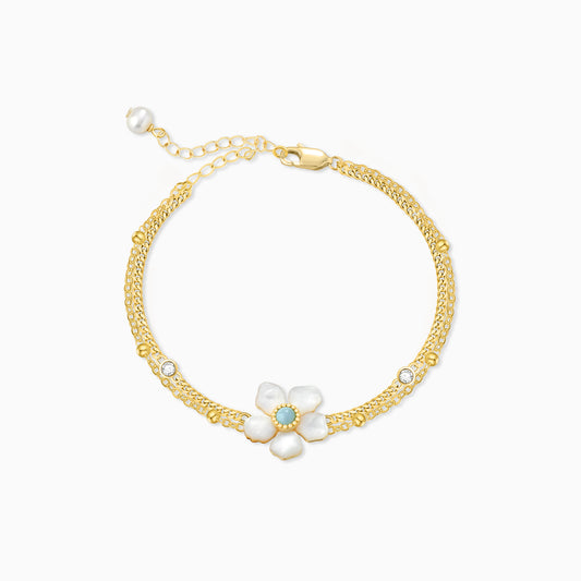 Double-Layer Blossom Bracelet