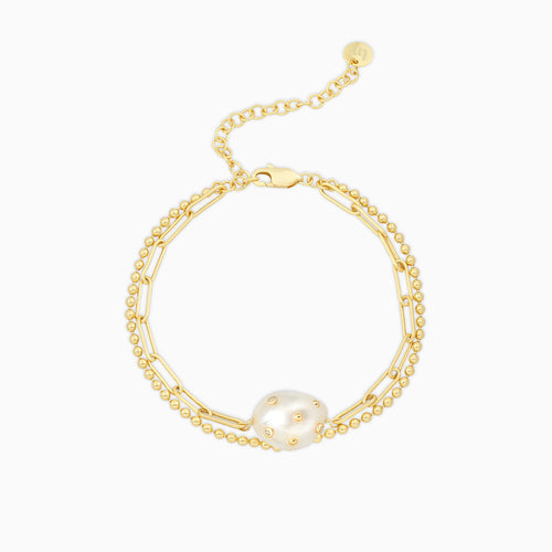 Double-Layer Chain Bracelet