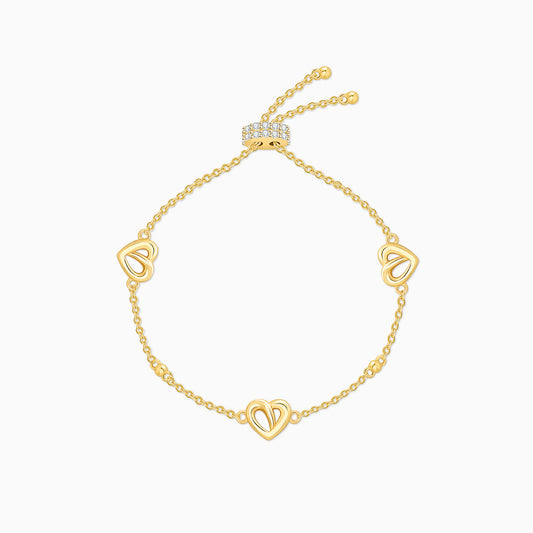 Three Hearts & Three Lifetime Bracelet