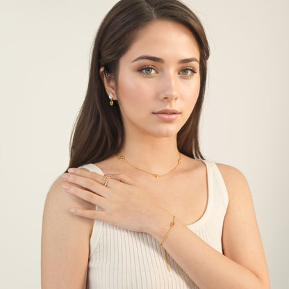 Three Hearts & Three Lifetime Bracelet