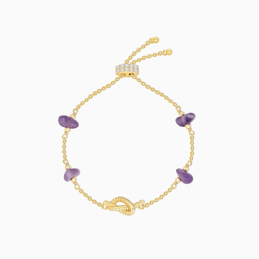 Amethyst Adjustable Bracelet