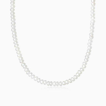 Full Natural Fresh Pearls S925 Necklace