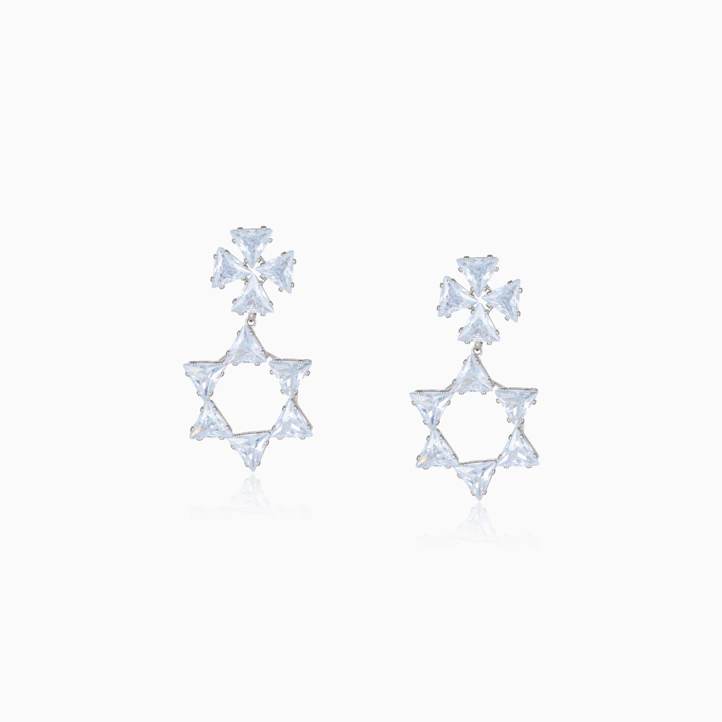 Stellar Hexa-Drop Earrings