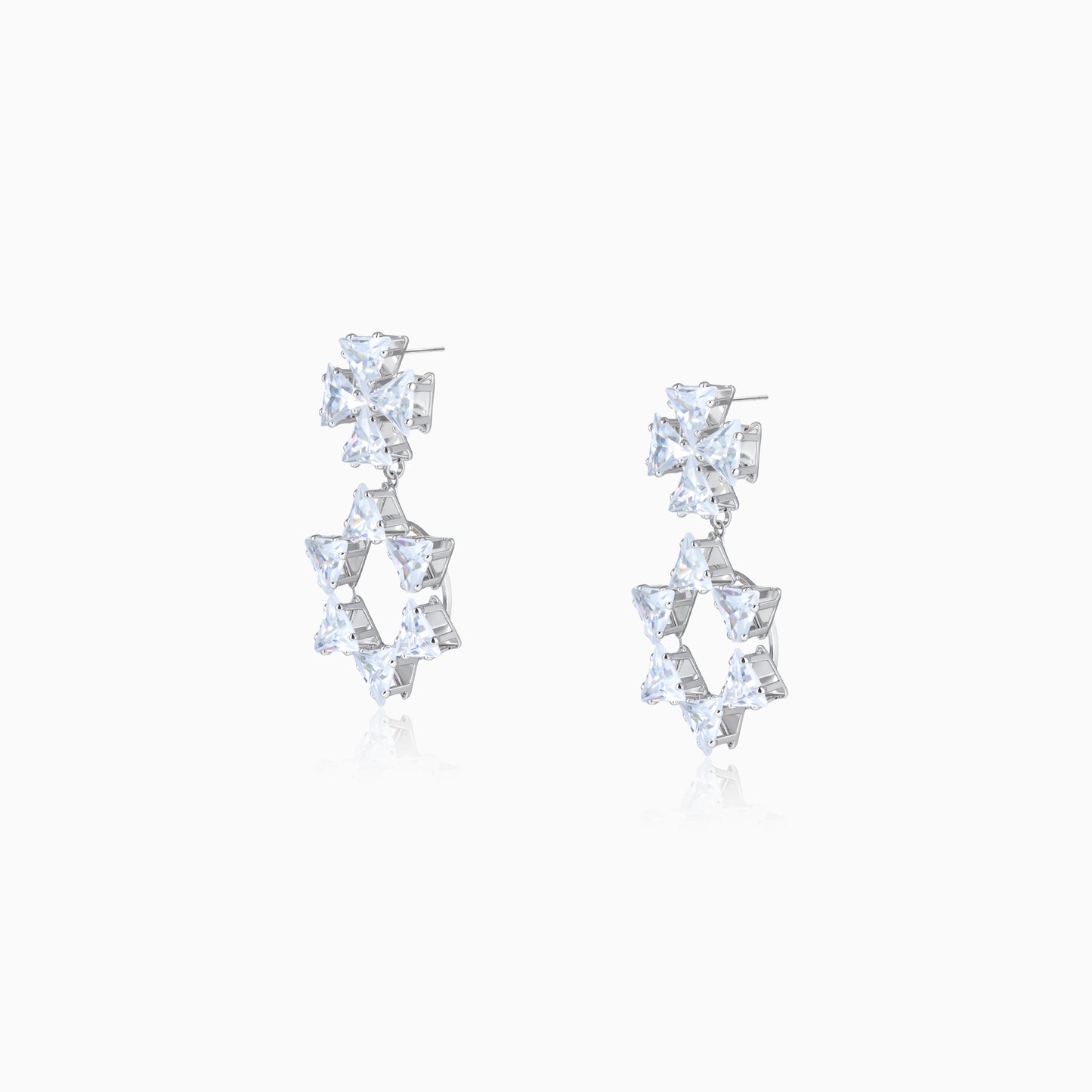 Stellar Hexa-Drop Earrings