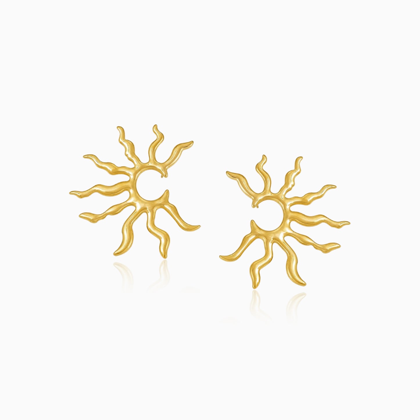 Golen Sunbeam Flare Earrings