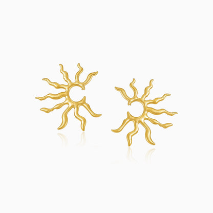 Golen Sunbeam Flare Earrings