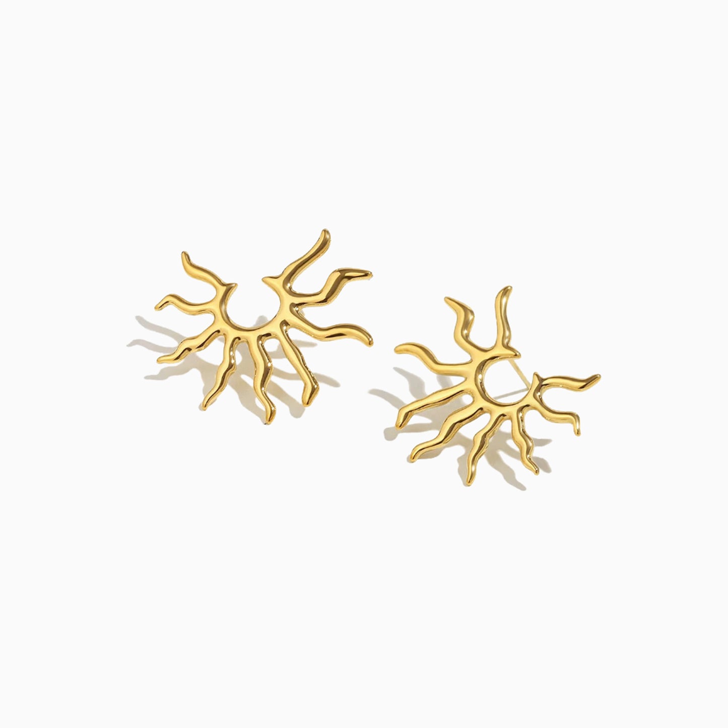 Golen Sunbeam Flare Earrings