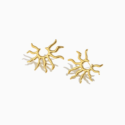 Golen Sunbeam Flare Earrings
