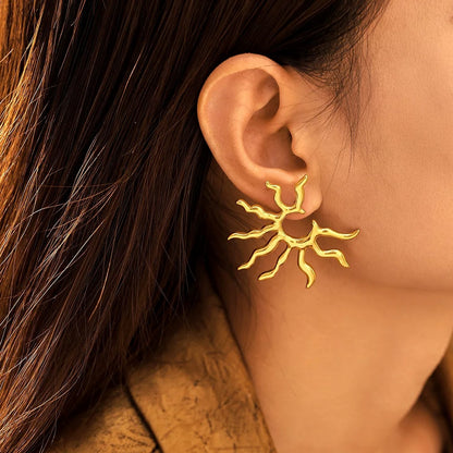Golen Sunbeam Flare Earrings