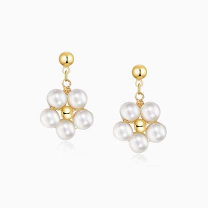 Natural Pearl Clusters Earrings