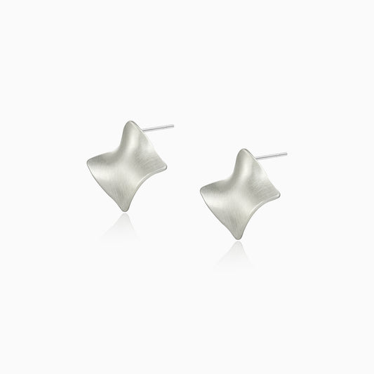 Irregular Rhombus Earrings