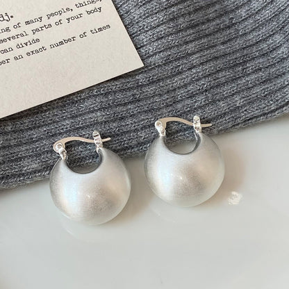 Matte Dome Earrings