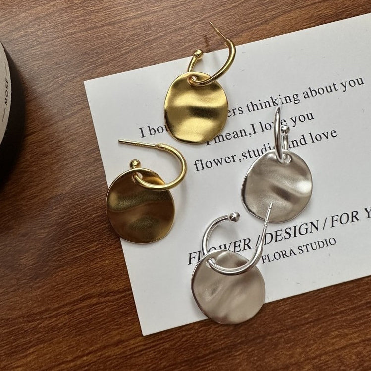 Minimalist Texture Earrings