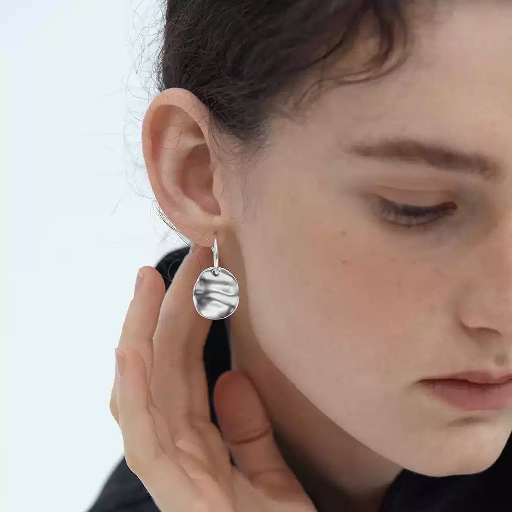 Minimalist Texture Earrings