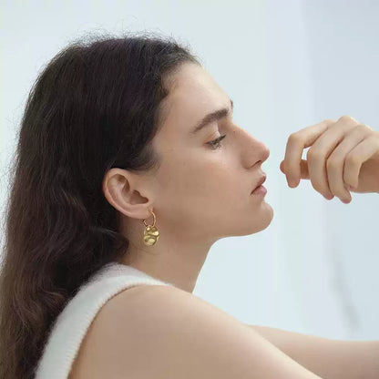 Minimalist Texture Earrings