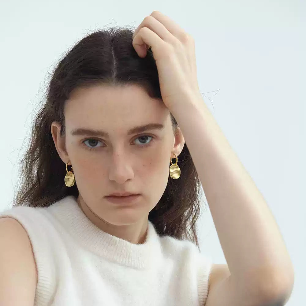 Minimalist Texture Earrings
