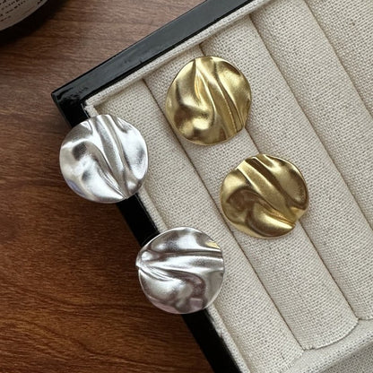 Wrinkled Texture Earrings