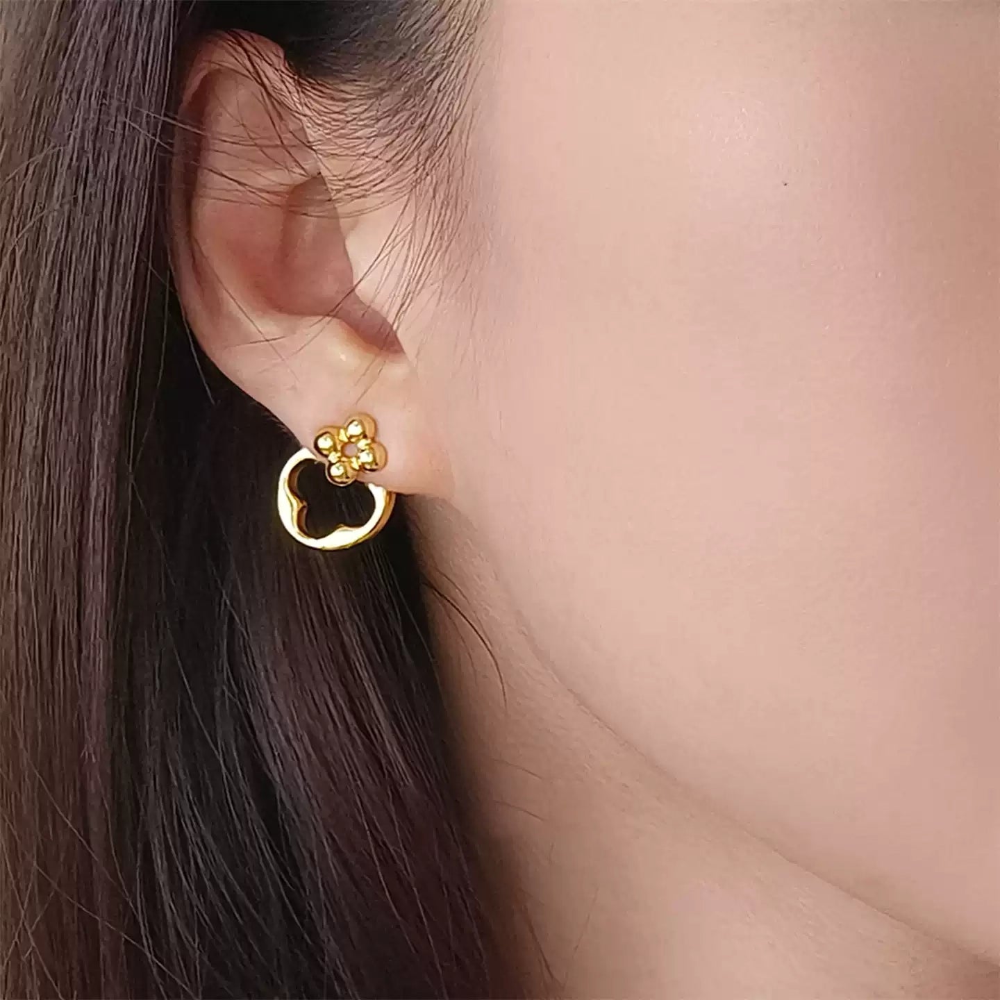 Mismatched Bloom Earrings