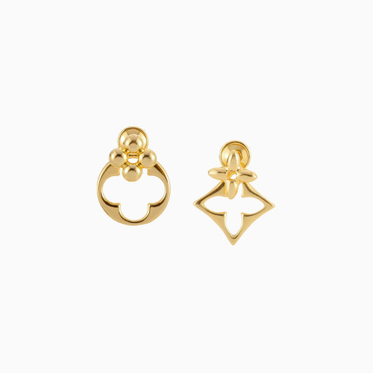 Mismatched Bloom Earrings